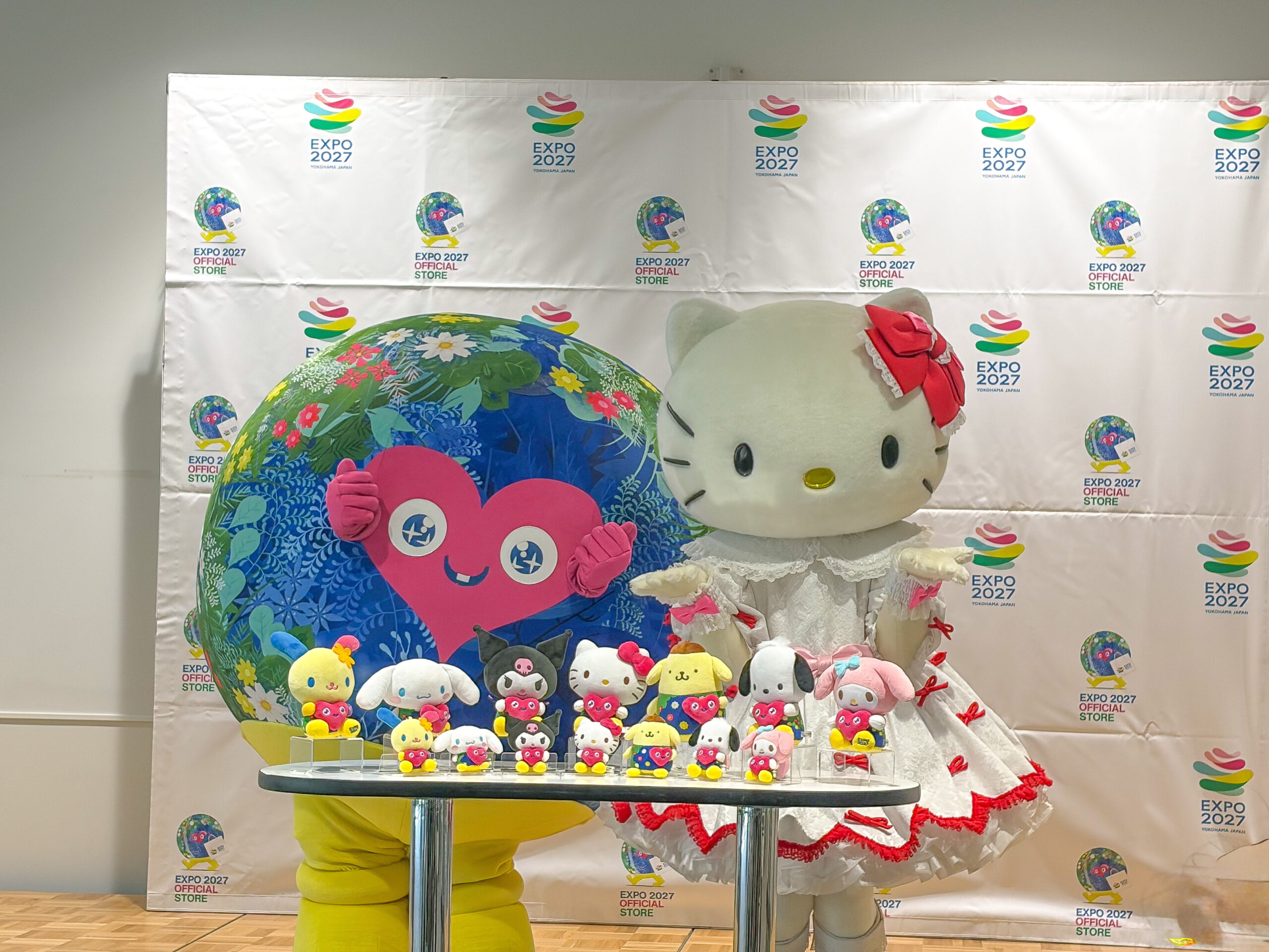GREEN×EXPO 2027】トゥンクトゥンク×サンリオ新作ぬいぐるみ発売！発表