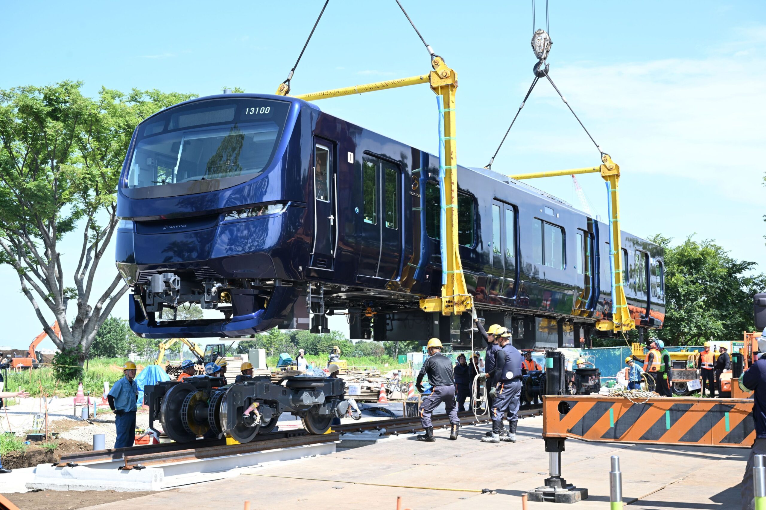 瀬谷に相鉄の新型車両がやってきた！GREEN×EXPO 2027「SOTETSU PARK